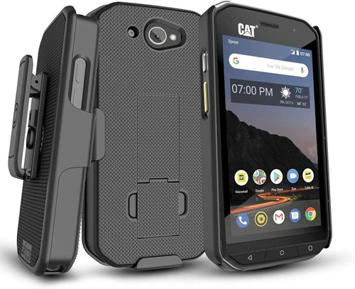 Cat S48c Funda Con Clip  Clip De Cinturon Resistente Con Cl