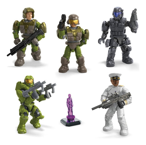Mega Construx Halo 2 Paquete De Personajes 20 Anniversary 338