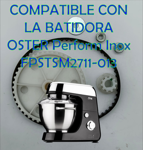 Polea Y Banda Engrane Batidora Oster Fpstsm2711 Perform Inox (Usado)