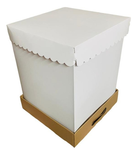 Caja Para Desayuno Torta Plegables 25x25x32cm X10 