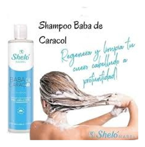 Shampoo Baba De Caracol Sheló Nabel 530ml Reparación