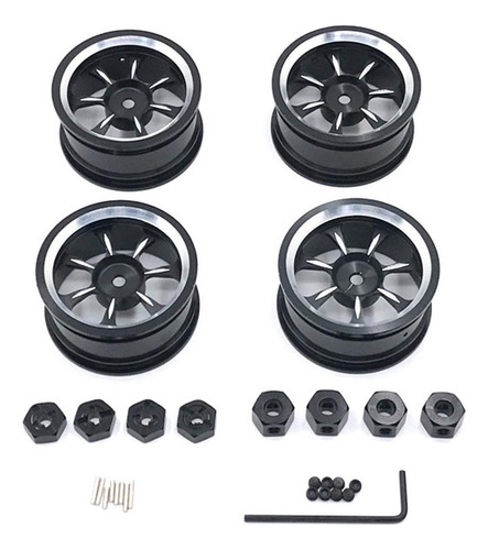 Wltoys A949 A959 A969 A979 K929 1/18 Rc Kit De Llantas Y