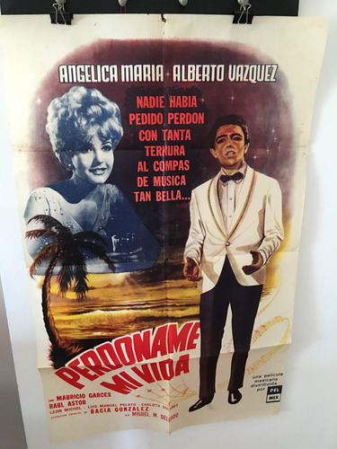 Afiche De Cine Original - Perdoname Mi Vida