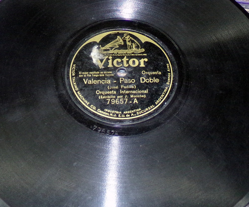 Orquesta Tipica Victor Jose Padilla 78rpm Kktus