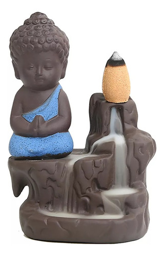 Fuente De Humo Modelo Buda Verde Turquesa; Tienda Que Regalo
