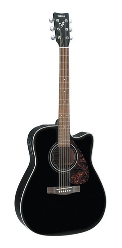 Guitarra Folk Electroacustica / Black Negro Fx370cbl Yamaha