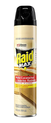 Insecticida En Aerosol Mata Cucarachas Raid Max 285ml