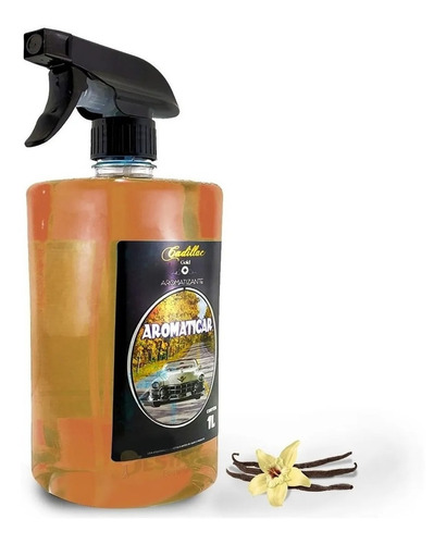 Aromatizante 1 Litro Spray - Aromaticar Vanilla - Cadillac