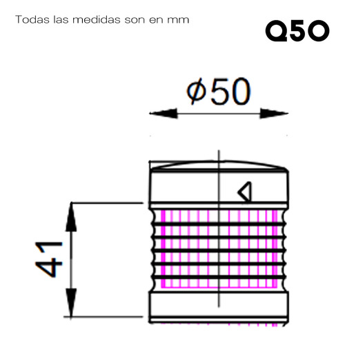 Modulo Luz Led Blanco 120vac Qlight Q50l-fc-120