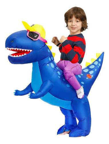 Vestido Inflable Para Niños, Disfraz De Dinosaurio Para Niño