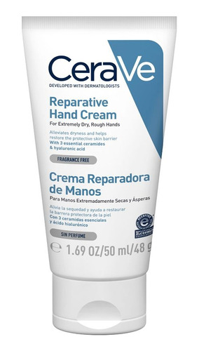 Cerave Crema Reparadora Hidratante De Manos 50ml