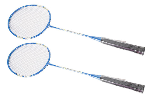 Juego De 2 Raquetas De Bádminton Leijiaer, De Aleación De Hi