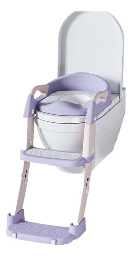 Troninho Redutor Assento Vaso Sanitário Com Escada Menina