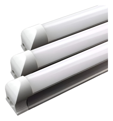 Tubo Led Con Base Canoa 18w T8 120cm Luz Fria / 003071