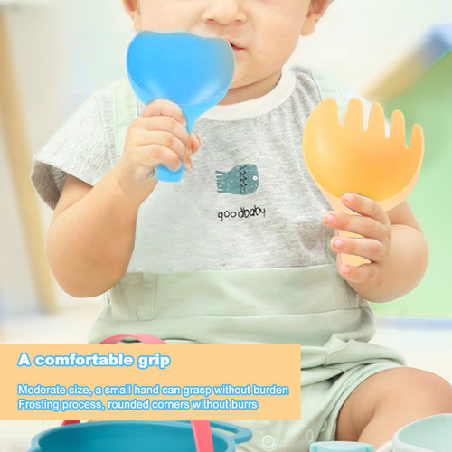 Kids Beach Toys Children Basic Sand Bucket Toy Set Babies