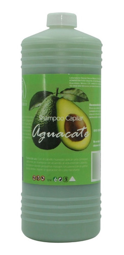 Shampoo Capilar De Aguacate Hidratante (1 Litro)