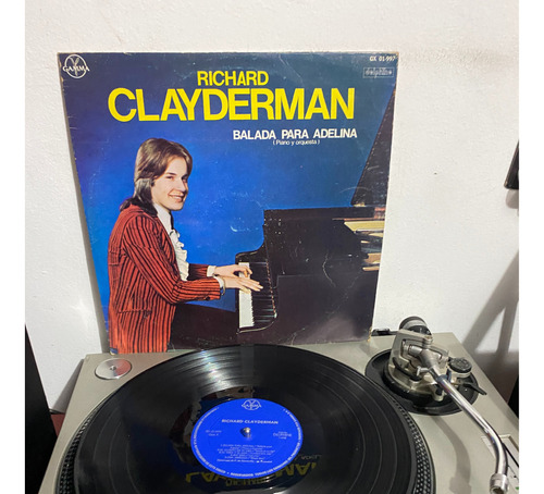 Richard Clayderman - Balada Para Adelina - Lp Disco - Vinyl