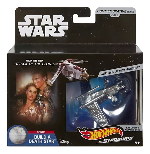 Hot Wheels Star Wars Commemorative Series Republic Attack Gu