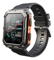 Comprar Smartwatch Carrello C20 Pro Tactic Militar Outdoor - Llamadas, Bluetooth, Fitness, Reloj Inteligente, Modos Deportivos, Notificaciones - Color Naranja