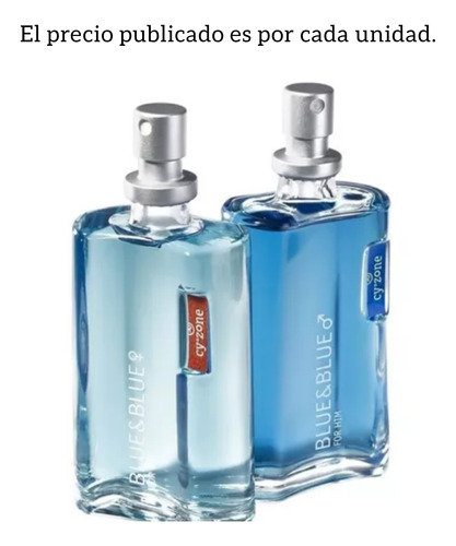 Perfume Blue & Blue  Cyzone, 75 Ml Original