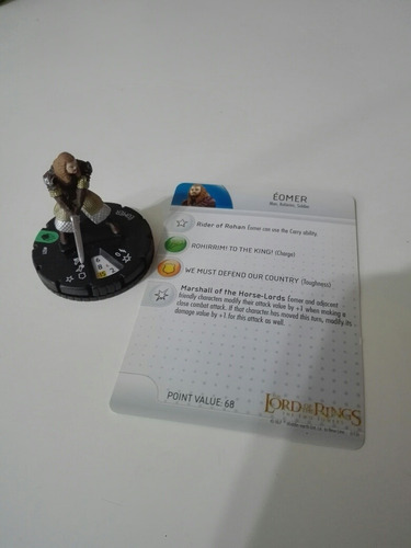 Eomer Heroclix  Lord Of The Rings Wizkids 