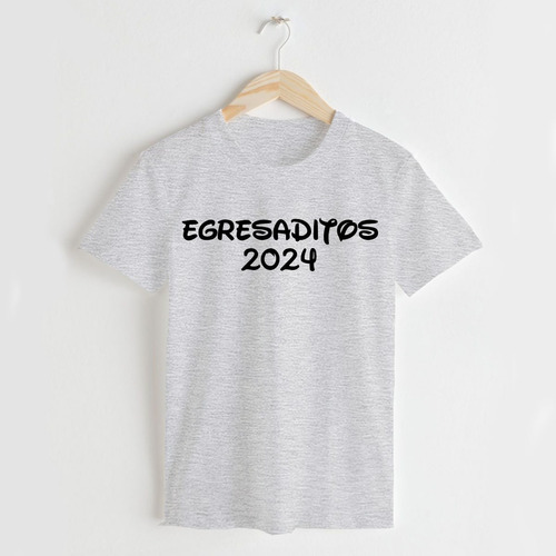 Remera Egresaditos 2024 Personaliza- Talles Especiales Niños