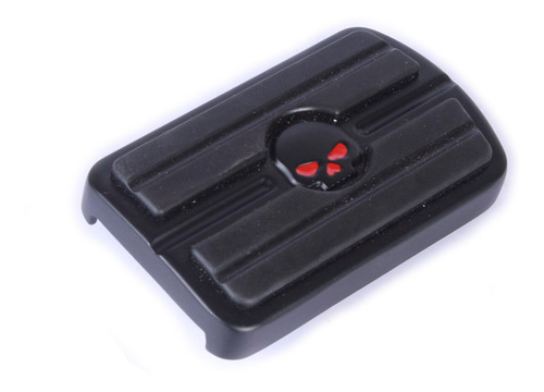 Pedal De Freno Skull Grande Negro Para Harley Davidson