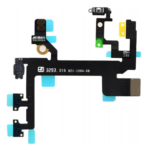 Flex Boton Power Vibrador Mute Volumen Para iPhone 5s Cable