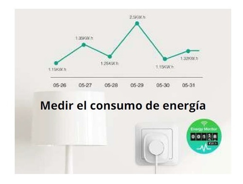 Toma Inteligente Wifi Baw Tpswifi-101 Smartlife Mide Consumo
