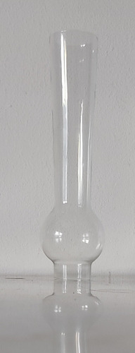 Tubo De Vidrio Para Lámpara O Colgante Antiguo (base: 3,5cm)