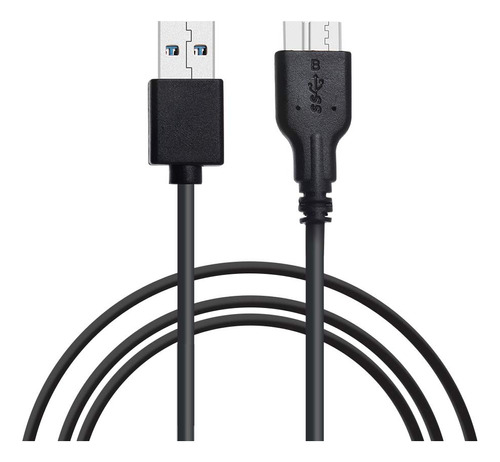 Cable Micro B, Usb 3.0 A Macho A Micro Usb 3.0, Cable De Sin