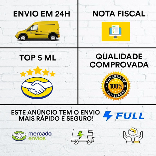 Suportes Para Placa De Carro Mercosul Gratis Lacre Parafusos