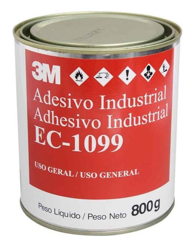 Cola Adesiva 3m Industrial Ec-1099 800g
