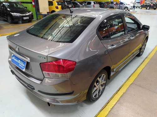 Honda City 1.5 Ex Cinza 2010 (completo + Baixa Km)