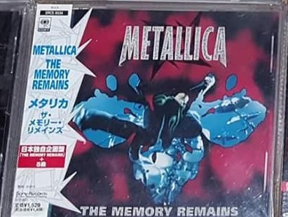 Single Cd Metallica The Memory Remains Edicion Japonesa 