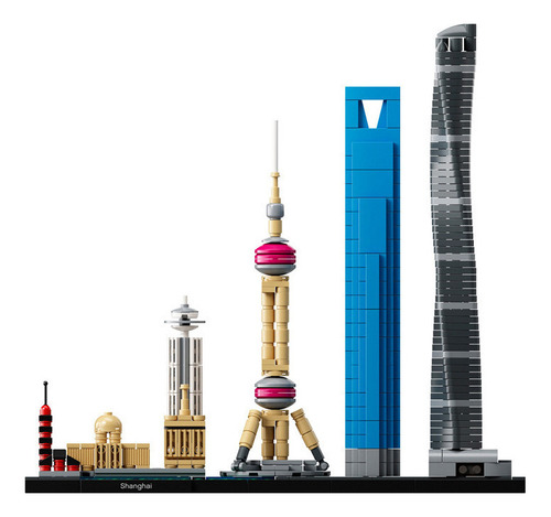 Juego De Bloques De Construcción 20018 Shanghai (69 Piezas)