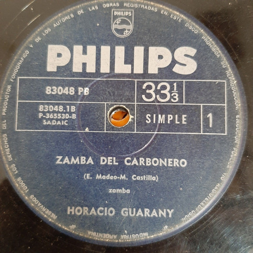 Simple Horacio Guarany Philips C17 