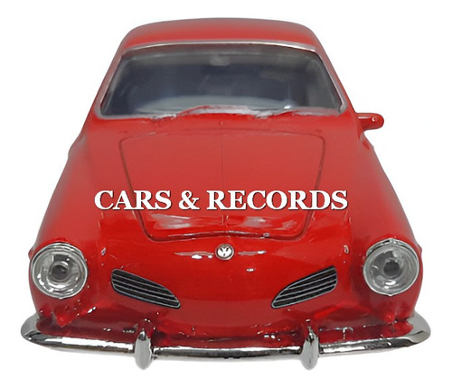 Volkswagen Karmann Ghia Coupe Nuevo Sin Caja - R Welly 1/32 Rojo