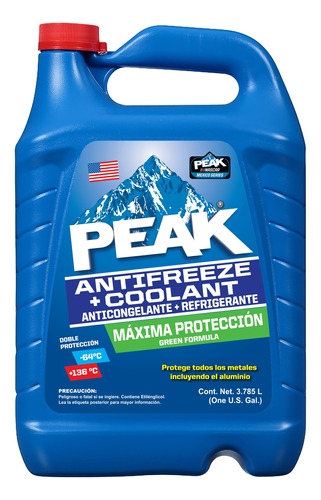 Anticongelante Concentrado Peak Maxima Proteccion 1 Galon
