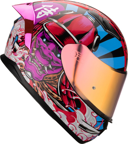 Hax Helmets. Casco Certificado Dot + Ece. Obsidian Samurai