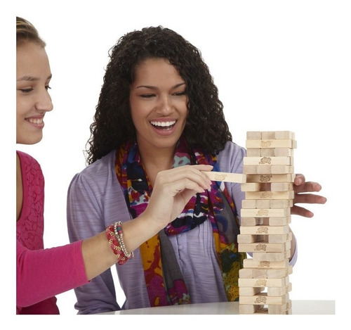 Jogo De Torre Jenga Clássico A2120 Hasbro