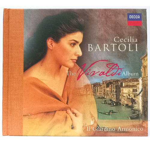 Cecilia Bartoli The Vivaldi Album Cd + Libro Igual A Nuev 