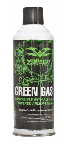 Airsoft Bote Green Gas Con Silicon Valken Marcadora Xtreme