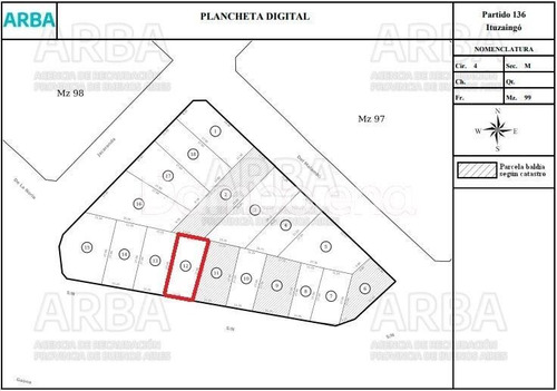 Imagen 16 de 16 de Terreno Lote En Venta Ubicado En Colectora Acceso Oeste - Ituzaingó, G.b.a. Zona Oeste, Argentina