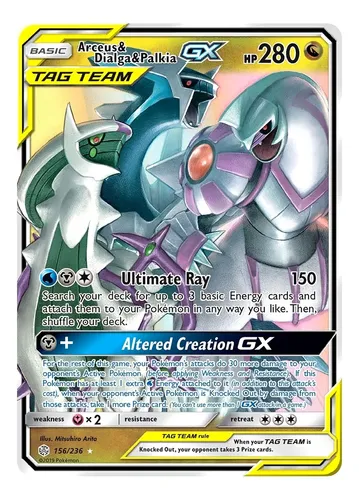Kit 50 Cartas Pokémon Gx Vmax Tag Team Brilhantes Raras