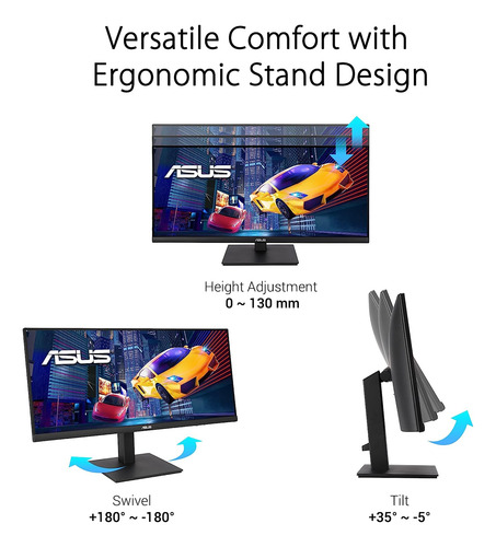 Monitor Asus 34 Ultrawide Hdr Gaming (vp349cgl) - 21:9 Uwqh