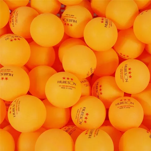 Pelotas de Ping Pong ttb 100*40+ x6 naranja