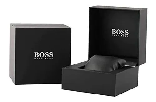 Boss Black Reloj De Cuarzo De Acero Inoxidable Para Hom...
