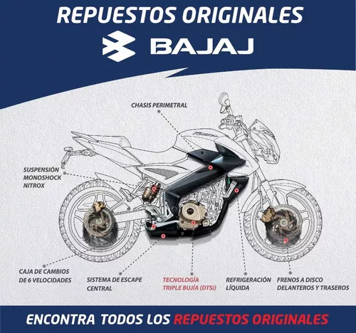 ESPEJO MOTO BAJAJ BOXER 150 12-20/ JGO - RUNSA Autopartes