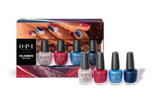 Opi Nail Lacquer Fall Wonders Mini Kits X 4 Unid 3.75 Ml